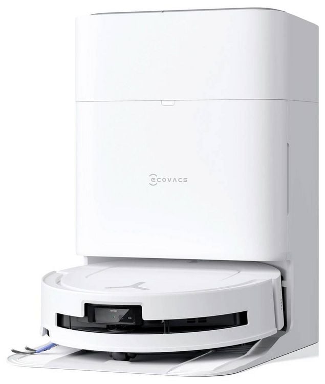 Produktbild: ECOVACS DEX68-13EC Saug-und Wischroboter Wei&szlig; App gesteuert, Beutellos, mit Wischfunktion