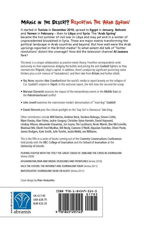 Produktbild: Mirage in the Desert? Reporting the 'Arab Spring'