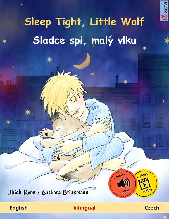 Produktbild: Sleep Tight, Little Wolf - Sladce spi, mal&yacute; vlku (English - Czech)