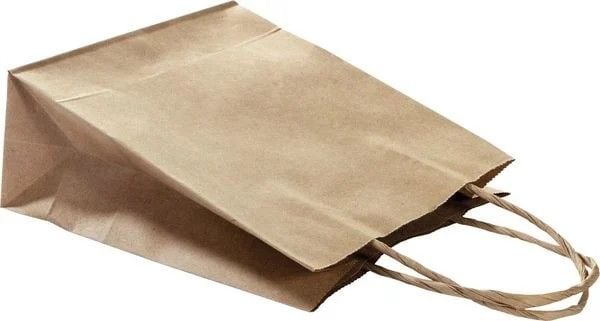 Produktbild: Folia Papiert&uuml;ten, Geschenkt&uuml;ten 125g/m&sup2; Kraftpapier, 20 St&uuml;ck natur