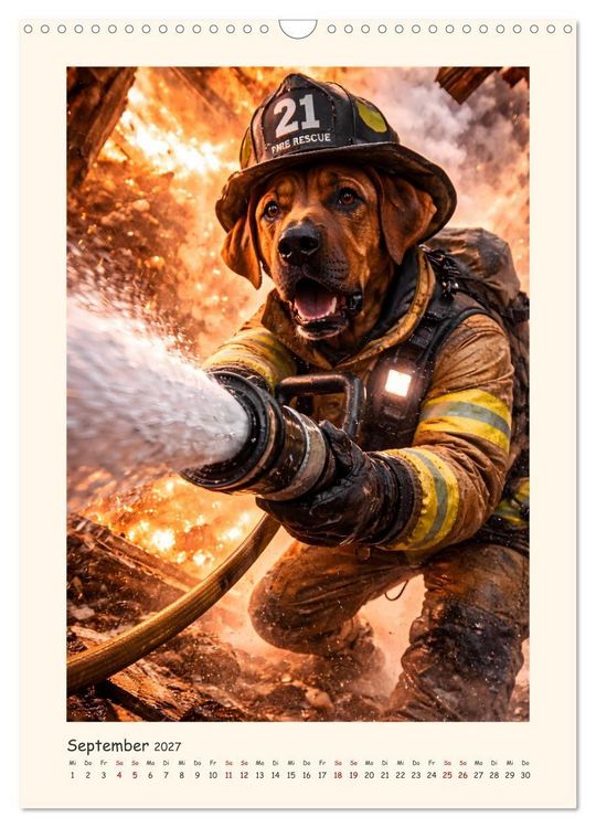 Produktbild: Rhodesian Ridgeback - Ein Hund mit vielen Talenten (Wandkalender 2027 DIN A3 hoch), CALVENDO Monatskalender