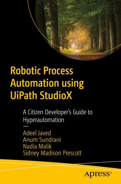 Produktbild: Robotic Process Automation using UiPath StudioX