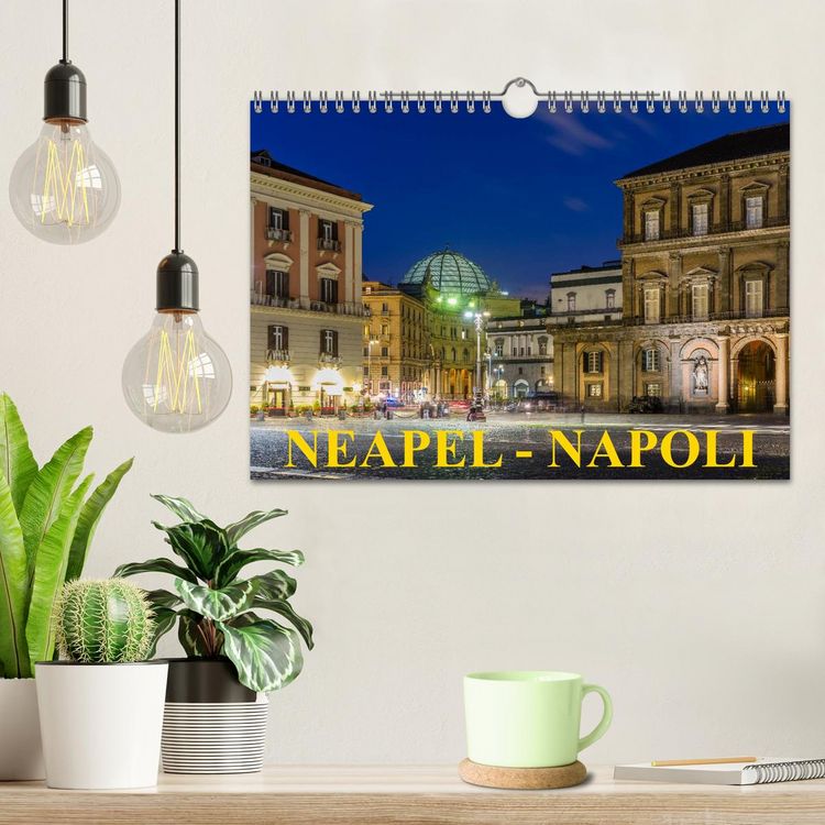 Produktbild: Neapel - Napoli (Wandkalender 2026 DIN A4 quer), CALVENDO Monatskalender