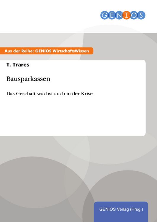 Produktbild: Bausparkassen