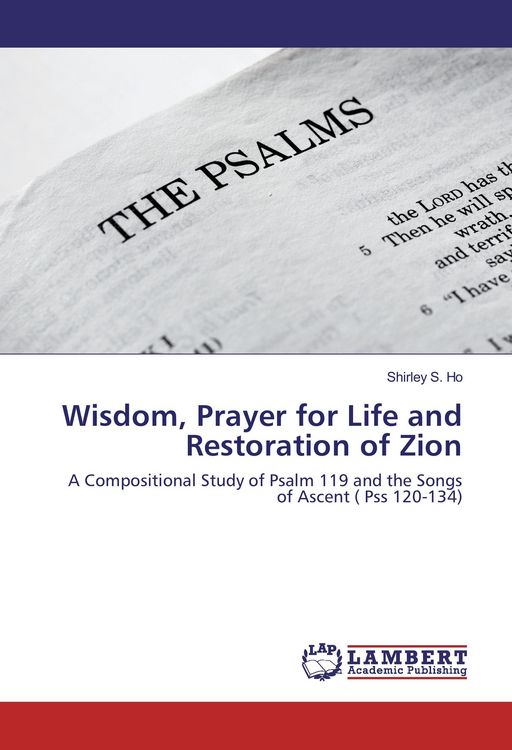 Produktbild: Wisdom, Prayer for Life and Restoration of Zion