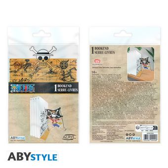 Produktbild: ONE PIECE - Acryl&reg; Bookend - Luffy with his flag
