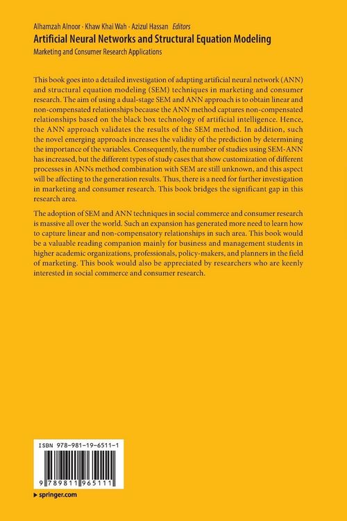 Produktbild: Artificial Neural Networks and Structural Equation Modeling