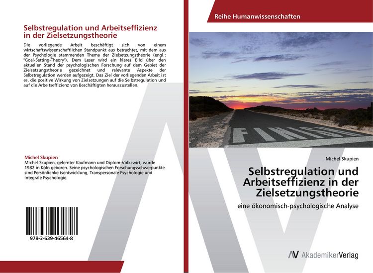 Produktbild: Selbstregulation und Arbeitseffizienz in der Zielsetzungstheorie