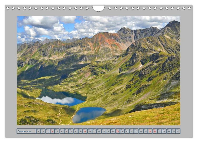 Produktbild: Die Giglachseen (Wandkalender 2026 DIN A4 quer), CALVENDO Monatskalender