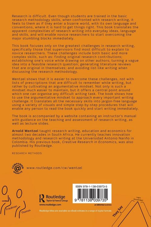 Produktbild: A Guide to Argumentative Research Writing and Thinking