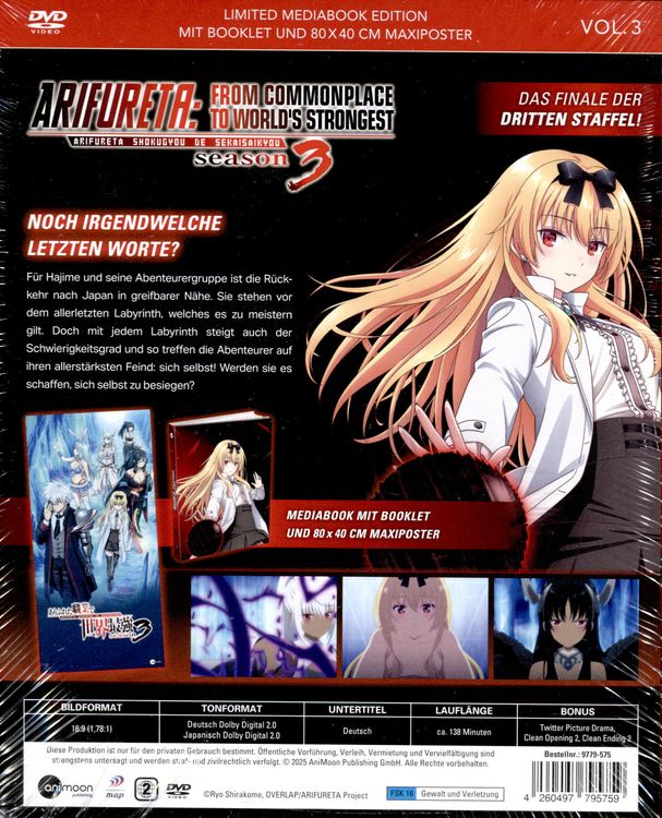 Produktbild: Arifureta Season 3 Vol.3