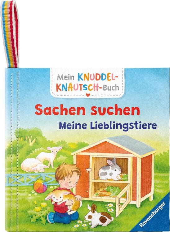 Produktbild: Mein Knuddel-Knautsch-Buch - Meine Lieblingstiere