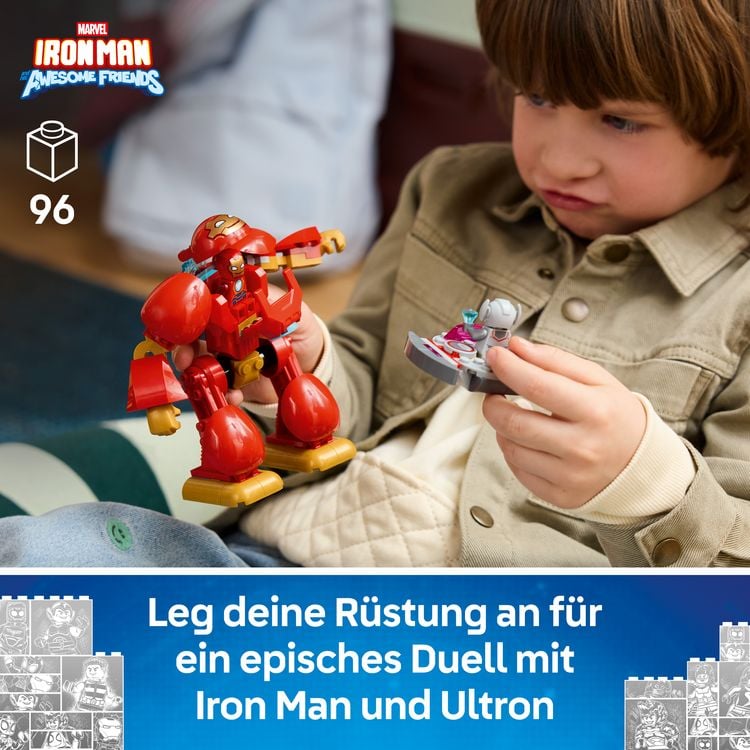 Produktbild: LEGO ǀ Marvel 11209 Iron Man und Seine Fantastischen Freunde Ultron vs. Iron Man