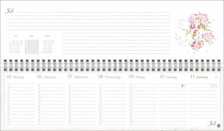 Produktbild: Hannah Dale : Wochenquerplaner 2027