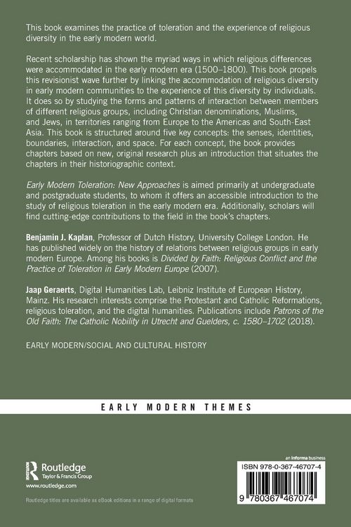 Produktbild: Early Modern Toleration