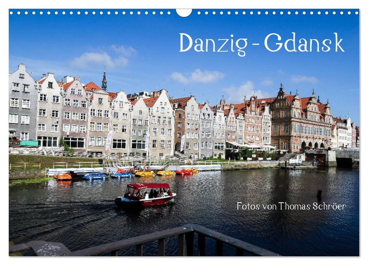 Produktbild: Danzig - Gdansk (Wandkalender 2026 DIN A3 quer), CALVENDO Monatskalender