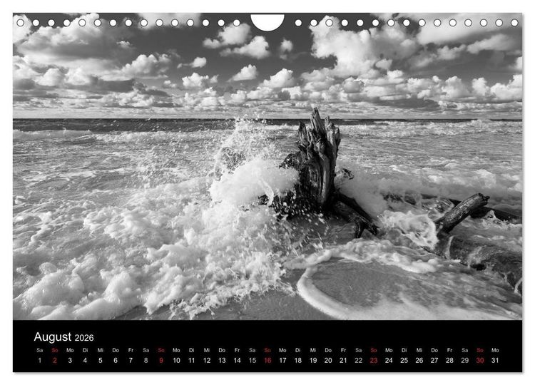 Produktbild: Strandspaziergang an der Ostsee (Wandkalender 2026 DIN A4 quer), CALVENDO Monatskalender