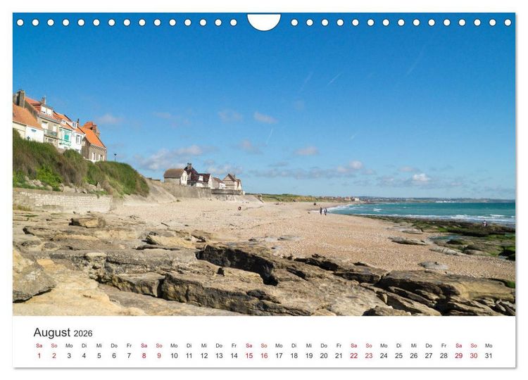 Produktbild: Die Opalk&uuml;ste - Das Land der zwei Kaps (Wandkalender 2026 DIN A4 quer), CALVENDO Monatskalender
