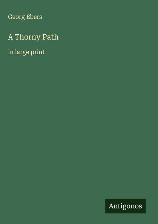 Produktbild: A Thorny Path