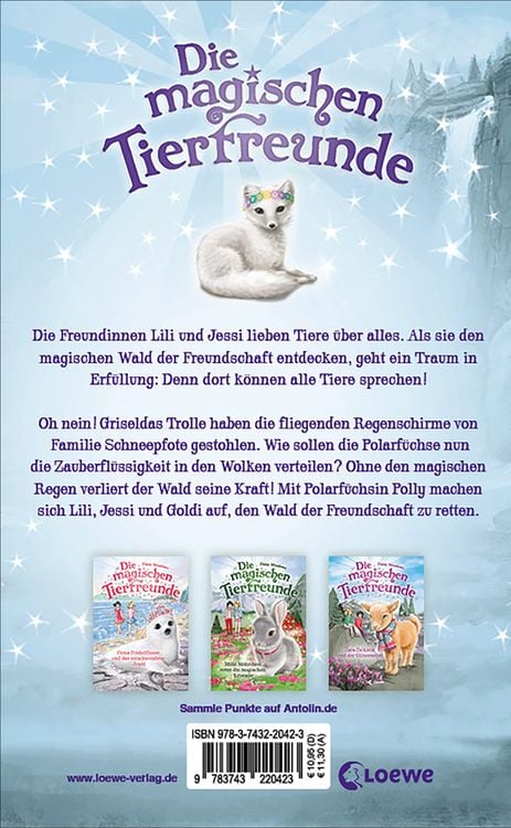 Produktbild: Die magischen Tierfreunde (Band 23) - Polly Polarfuchs und der Zauberregen