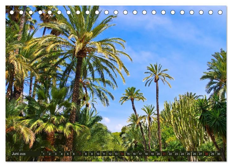 Produktbild: Costa Blanca - Die wei&szlig;e K&uuml;ste Spaniens (Tischkalender 2026 DIN A5 quer), CALVENDO Monatskalender