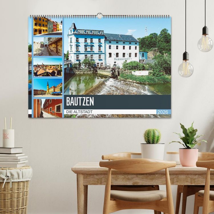 Produktbild: Bautzen Die Altstadt (Wandkalender 2026 DIN A2 quer), CALVENDO Monatskalender