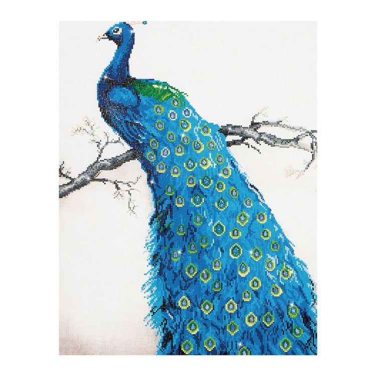 Bild vom Artikel Diamond Dotz - Diamond Painting Blauer Pfau vom Autor 