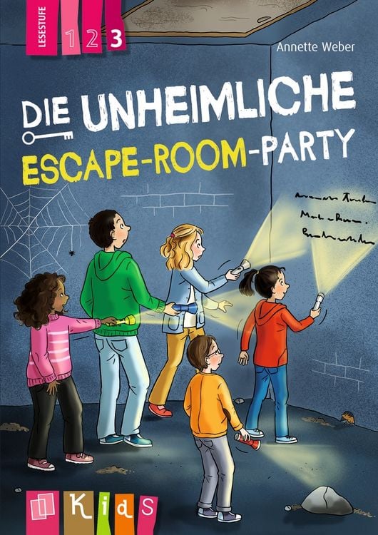 Produktbild: Die unheimliche Escape-Room-Party &ndash; Lesestufe 3
