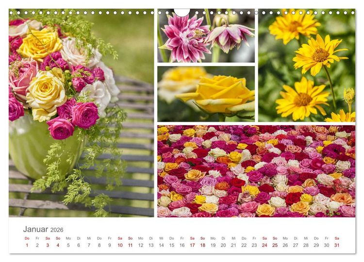 Produktbild: Ein Garten, der zum Verweilen einl&auml;dt (Wandkalender 2026 DIN A3 quer), CALVENDO Monatskalender