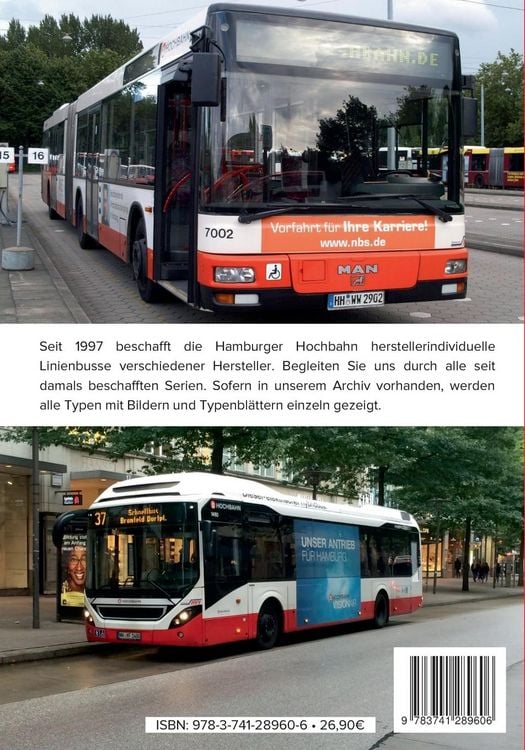 Produktbild: Fahrzeuge der Hamburger Hochbahn: Omnibusse