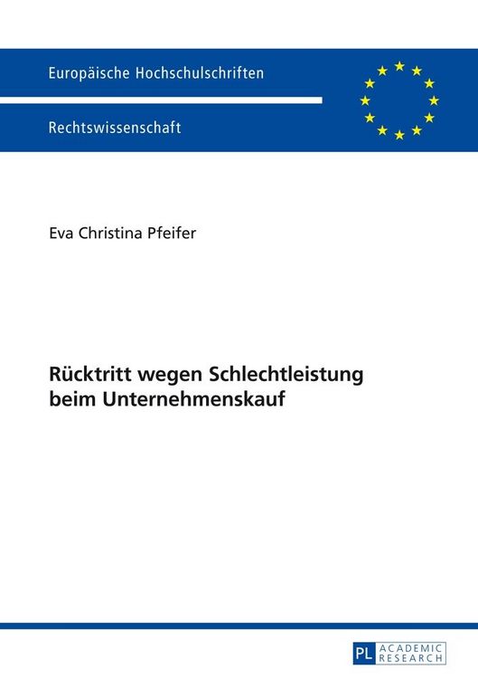 Produktbild: R&uuml;cktritt wegen Schlechtleistung beim Unternehmenskauf