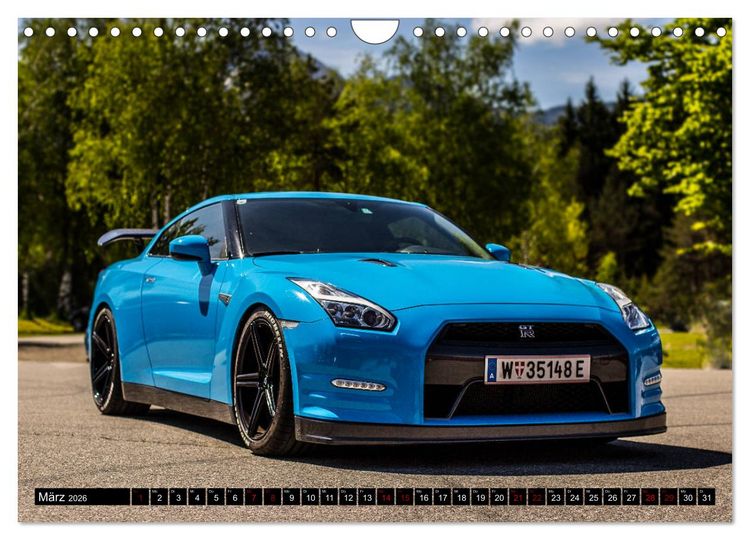 Produktbild: Tuning Cars (Wandkalender 2026 DIN A4 quer), CALVENDO Monatskalender