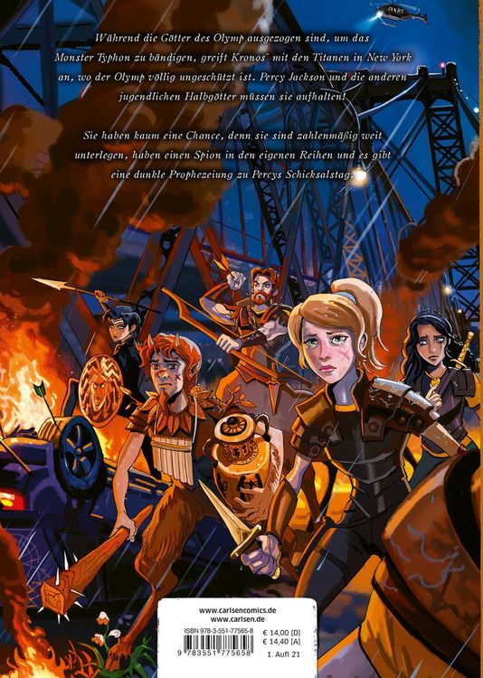 Produktbild: Percy Jackson (Comic) 5: Die letzte G&ouml;ttin