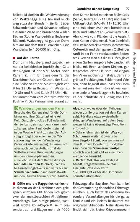 Produktbild: TRESCHER Reisef&uuml;hrer Vorarlberg