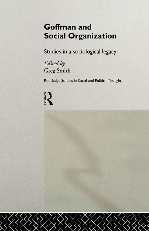 Produktbild: Goffman and Social Organization