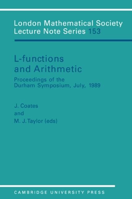 Produktbild: L-Functions and Arithmetic