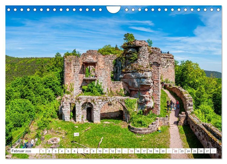 Produktbild: Pf&auml;lzer Sehensw&uuml;rdigkeiten (Wandkalender 2026 DIN A4 quer), CALVENDO Monatskalender