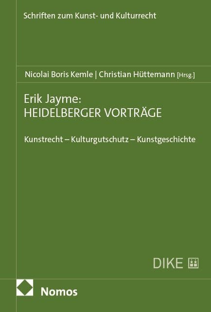 Produktbild: Erik Jayme: HEIDELBERGER VORTR&Auml;GE