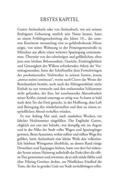 Produktbild: Tod in Venedig. Eine Novelle