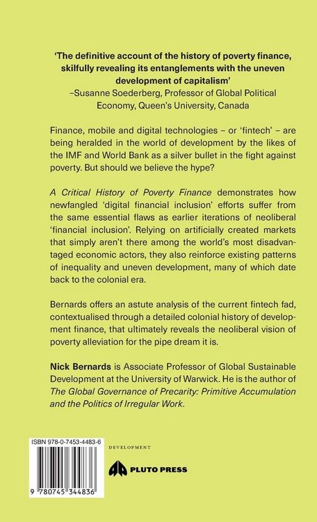 Produktbild: A Critical History of Poverty Finance