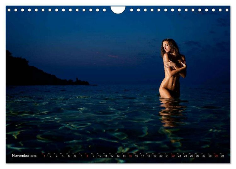 Produktbild: C&ocirc;te d'Azur - Landschaftsaktbilder in der Natur (Wandkalender 2026 DIN A4 quer), CALVENDO Monatskalender