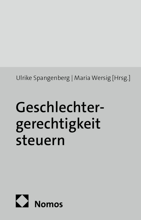 Produktbild: Geschlechtergerechtigkeit steuern