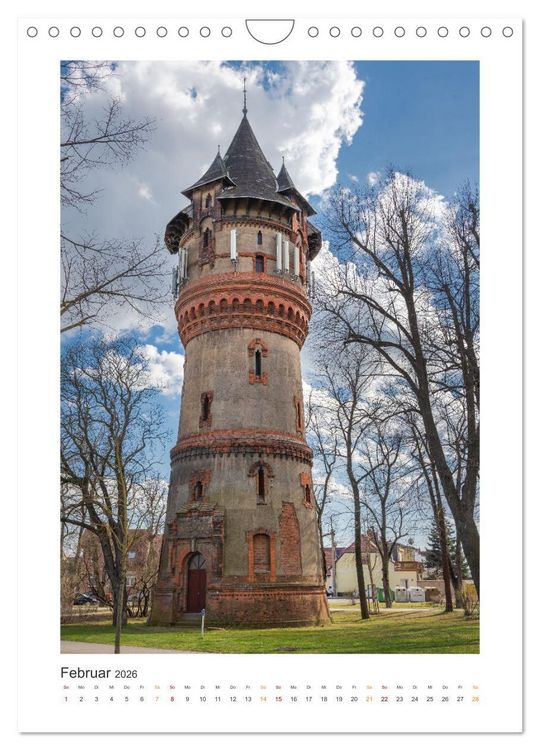 Produktbild: Alte Wassert&uuml;rme (Wandkalender 2026 DIN A4 hoch), CALVENDO Monatskalender