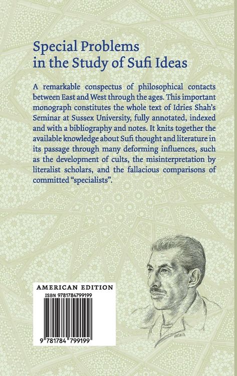 Produktbild: Special Problems in the Study of Sufi Ideas