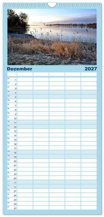 Produktbild: Familienplaner 2027 - Zauberhafter Westlicher Bodensee mit 5 Spalten (Wandkalender, 21 x 45 cm) CALVENDO