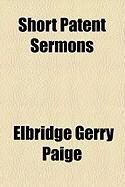Produktbild: Short Patent Sermons