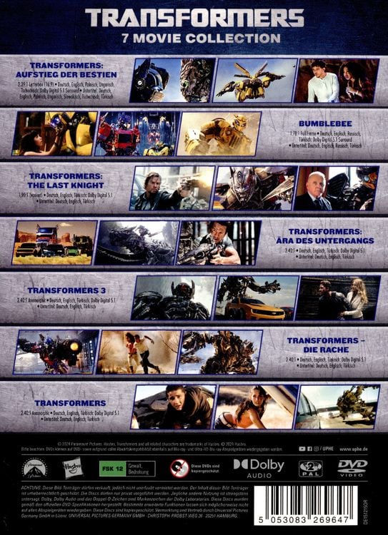 Produktbild: Transformers - 7-Movie Collection [7 DVDs]