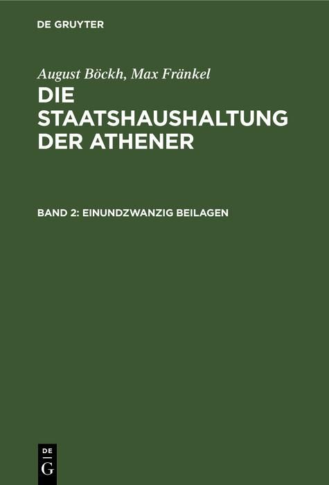 Produktbild: Einundzwanzig Beilagen