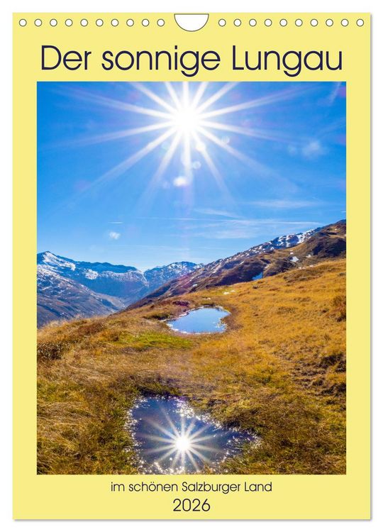 Produktbild: Der sonnige Lungau (Wandkalender 2026 DIN A4 hoch), CALVENDO Monatskalender