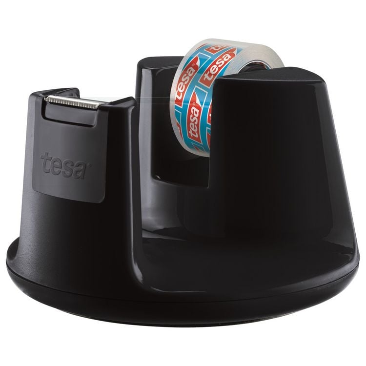 Produktbild: tesa 53827-00000-02 Tischabroller tesa Easy Cut&reg; Schwarz 1 St.